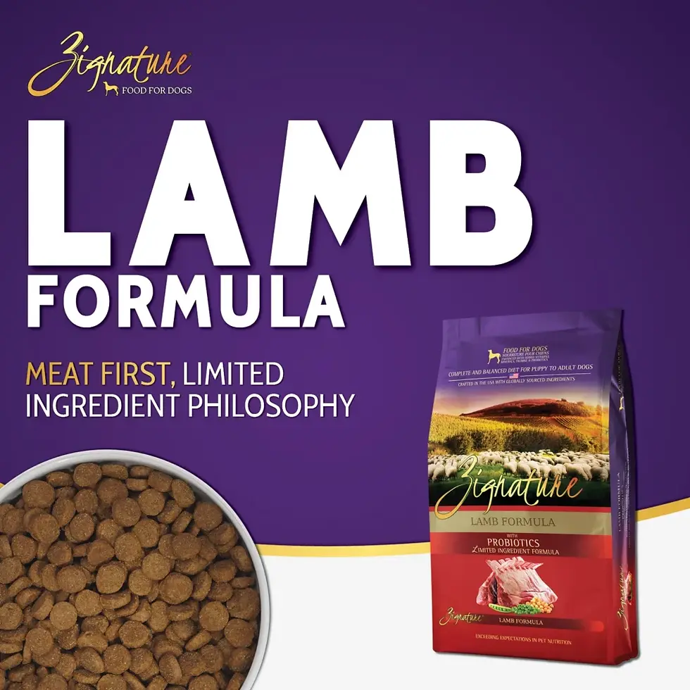 Thumbnail: Zignature Lamb Formula with Probiotics