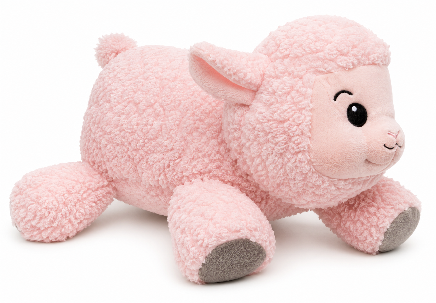 GROWL Fuzzaroos Pink Lamb Toy