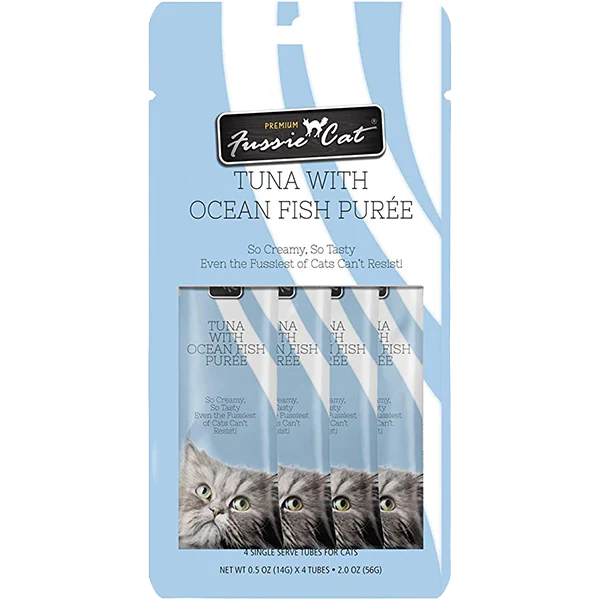 Fussie Cat Tuna with Ocean Fish Puree 4 Count