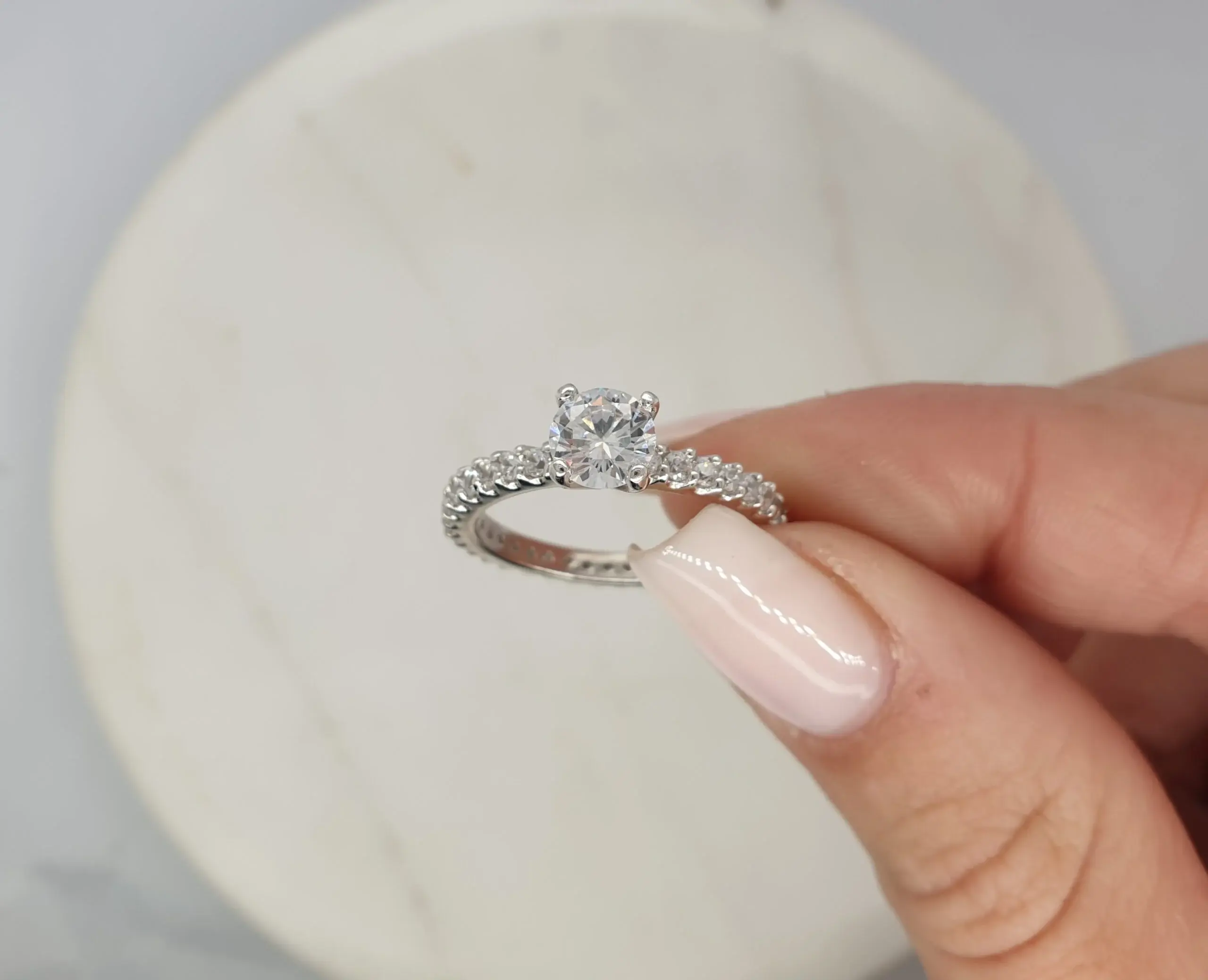 Hoop Sterling Silwer Ring