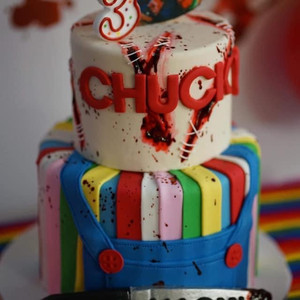 Custom Chucky Cake