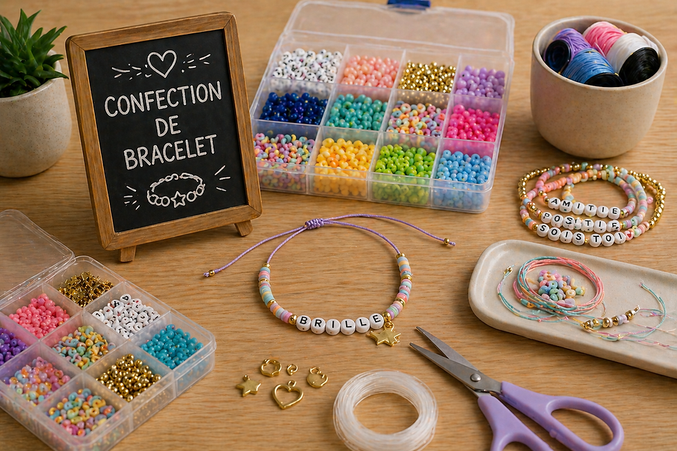 Confection de bracelet