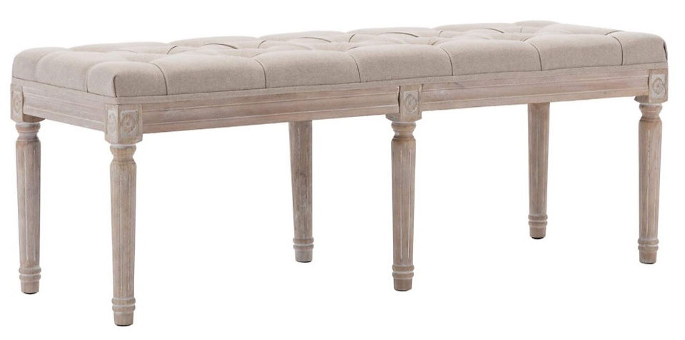 Dinning room upholstered bench