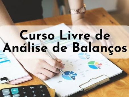 Curso Livre de Análise de Balanços