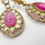 Thumbnail: Kundan Teardrop Earring