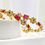 Thumbnail: Flower Crown Bangle Set