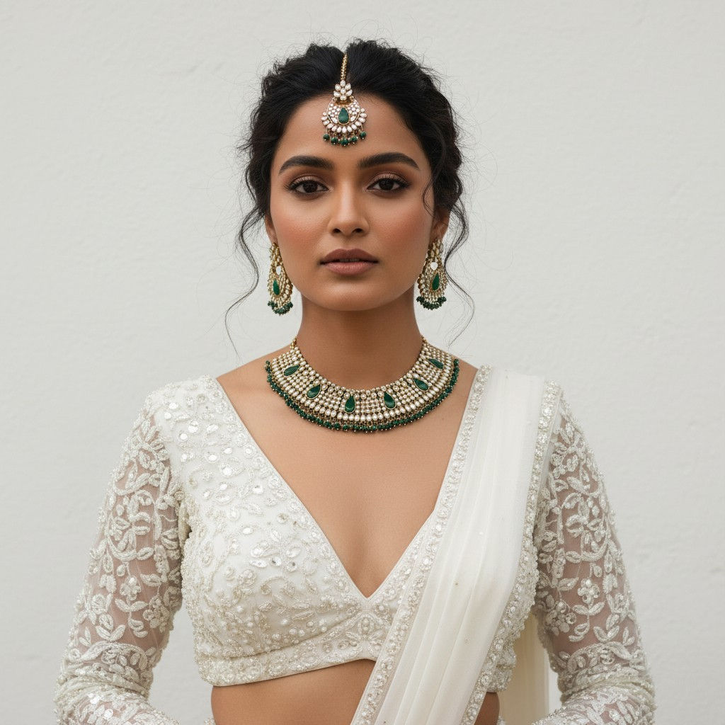 Mirror Necklace Set
