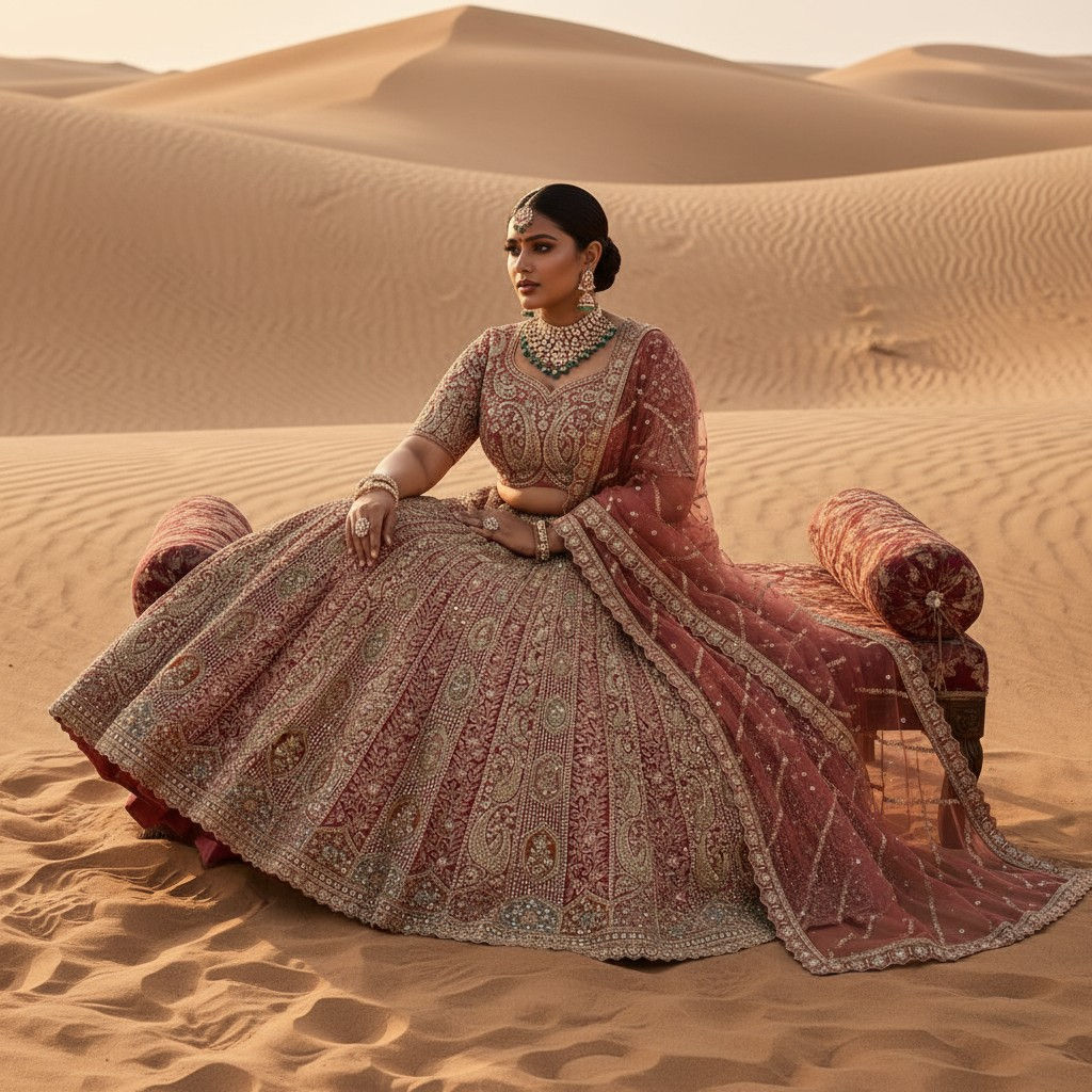 Eastern Escape Lehenga