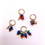 Miniature : Boucle d'oreilles Arc en Sel