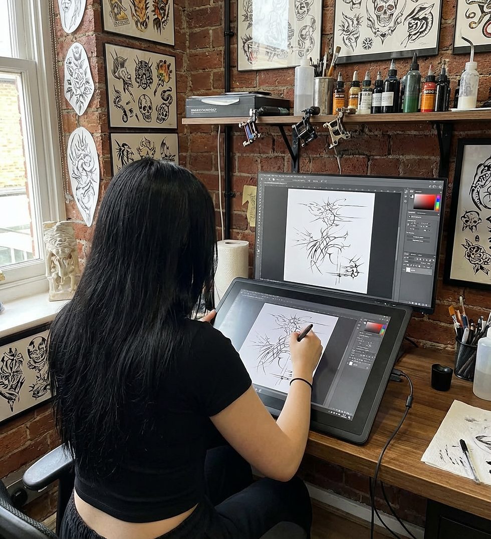 Jak powstają autorskie projekty tatuaży – kulisy tworzenia unikalnych wzorów