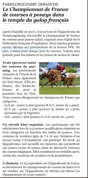 jdg championnats 2018