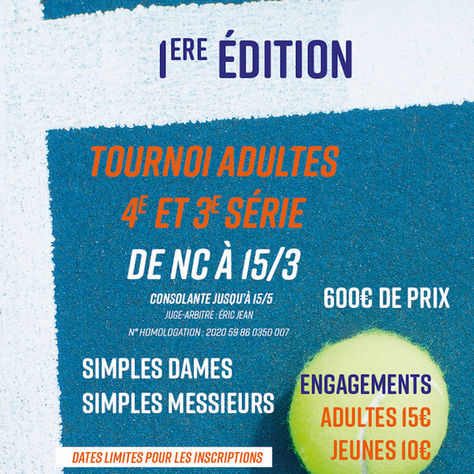 TOURNOI ÉTÉ 2020