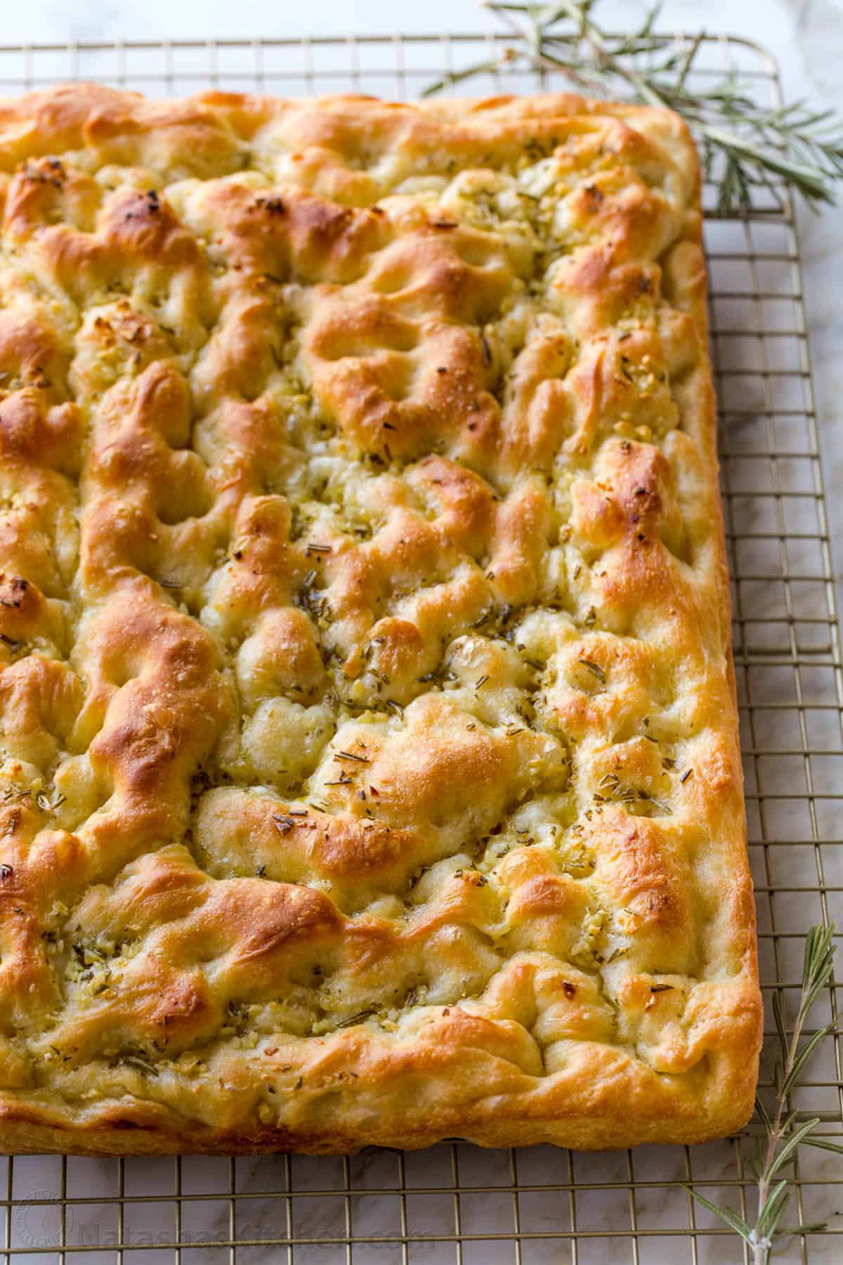 Gluten Free Rosemary Focaccia