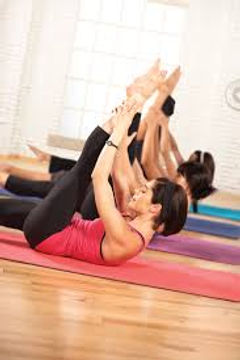 Pilates Scissors mat exercise
