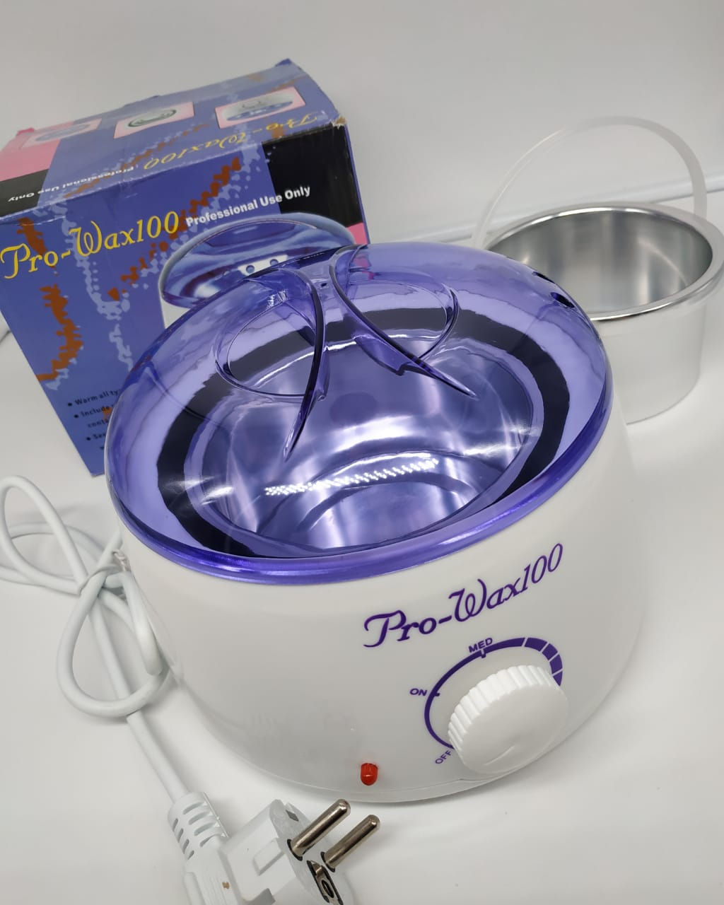 Maquina calentador de cera