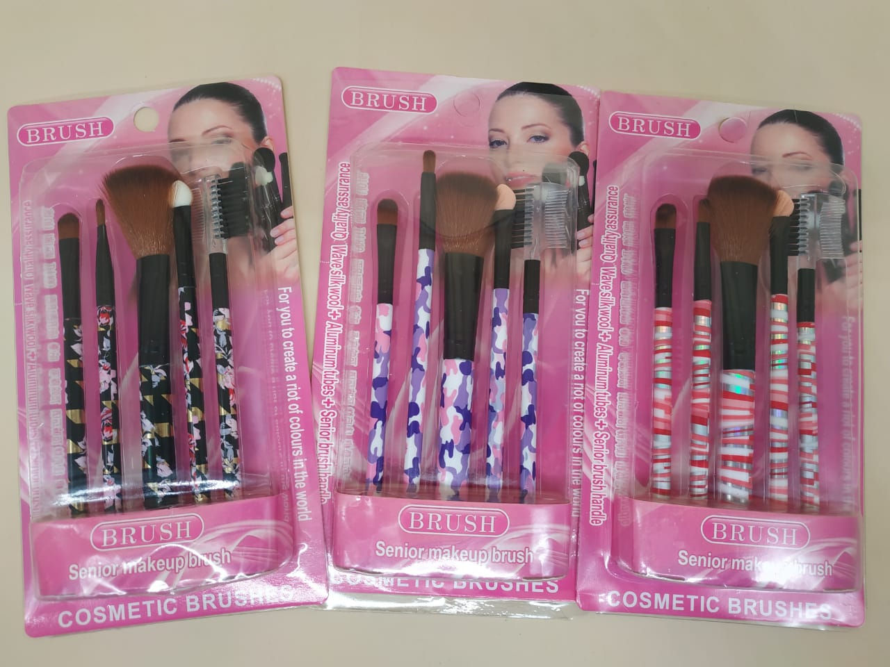 Pincel para maquillaje 5pcs