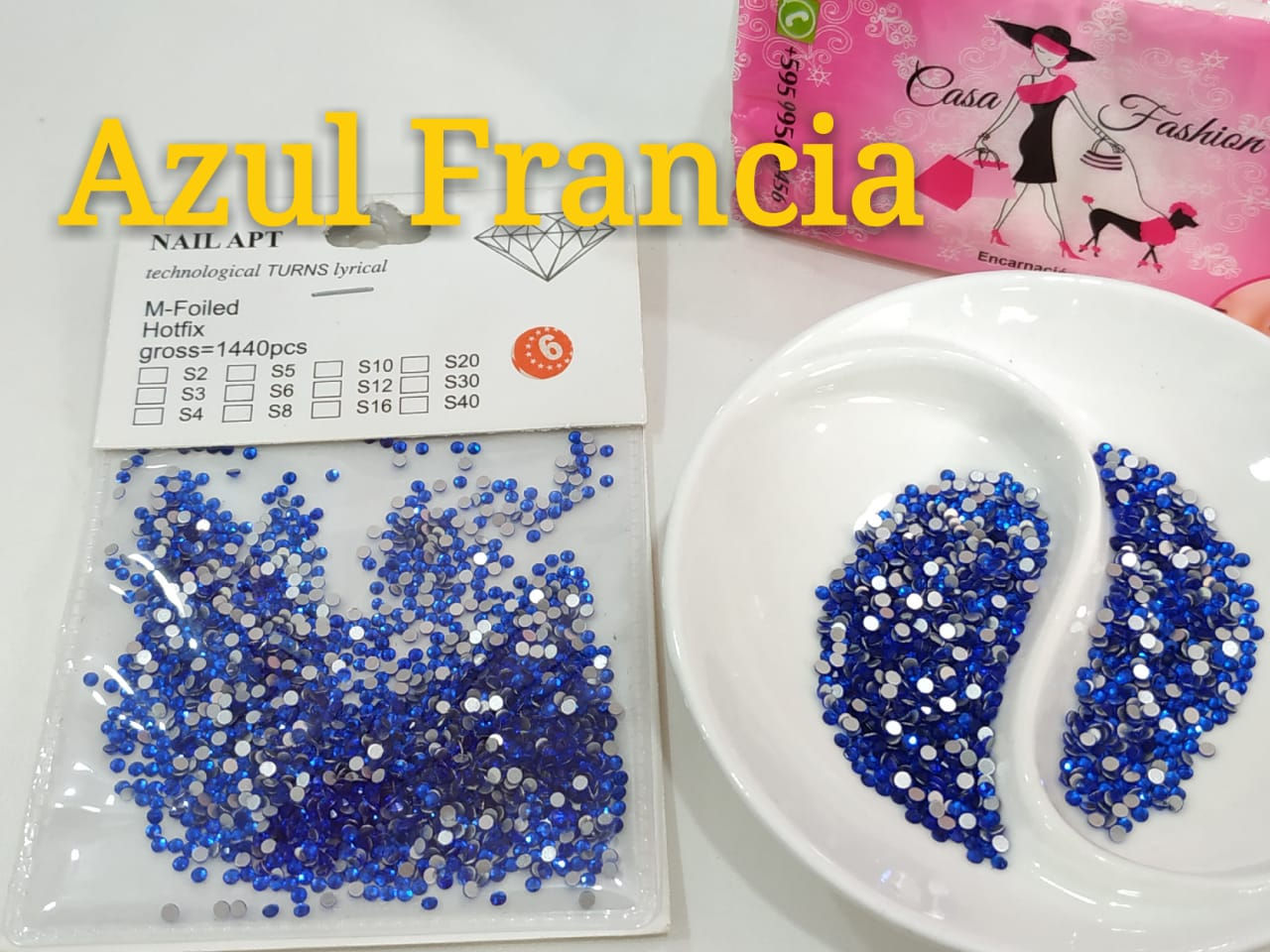 Estra para unas #6 1440pcs