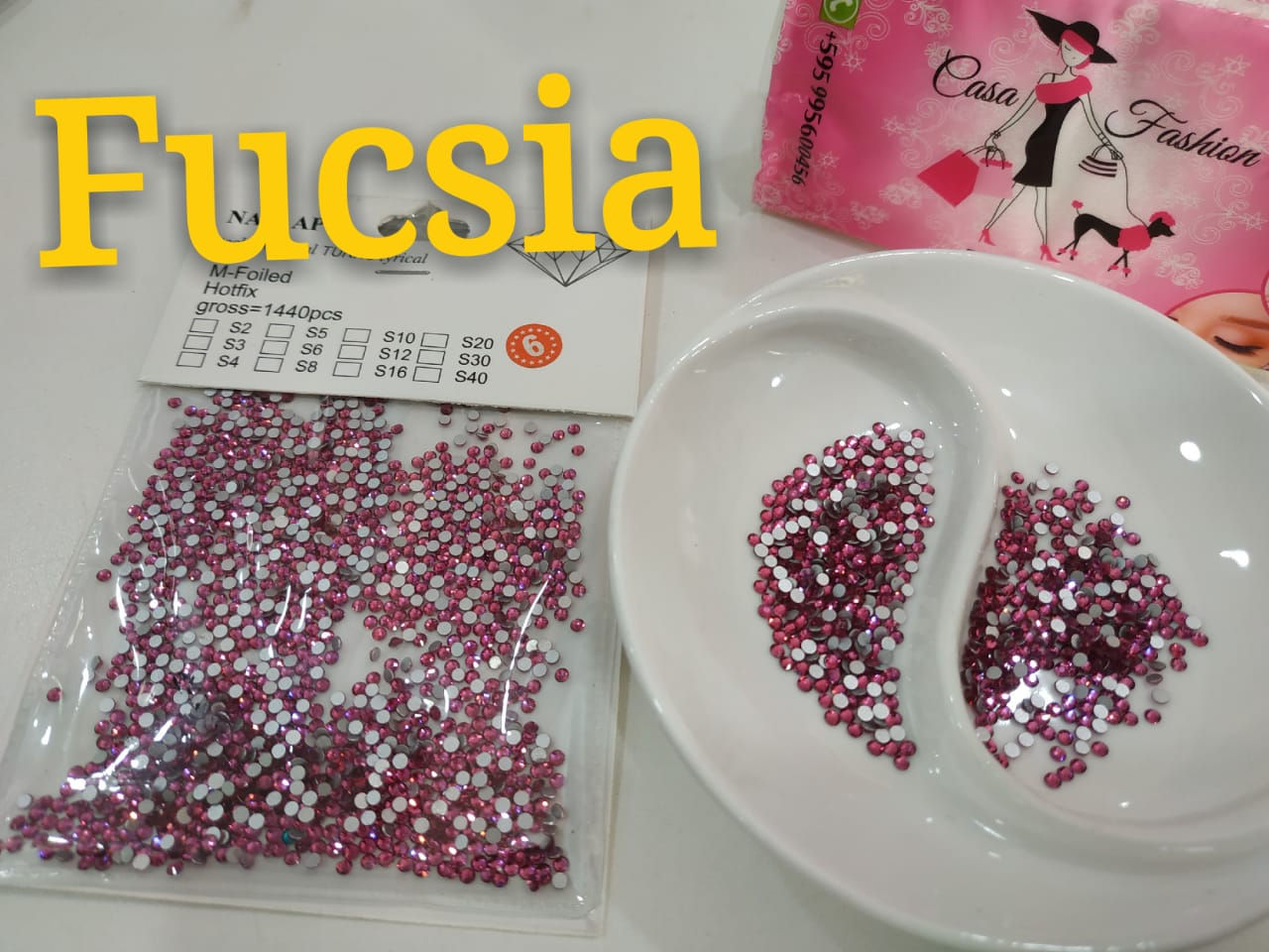Estra para unas #6 1440pcs