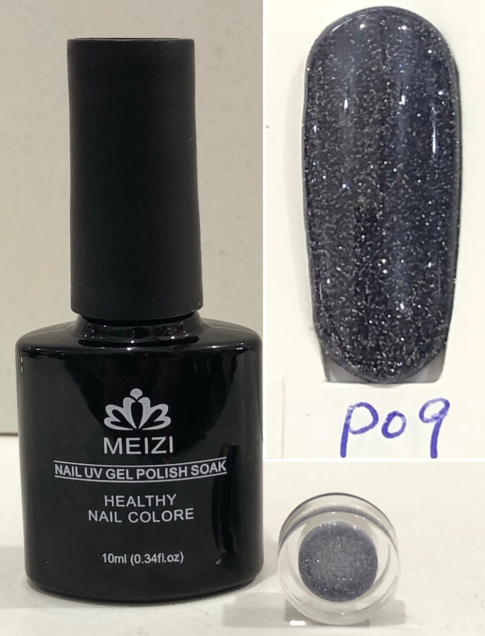 Miniatura: Esmalte semipermanente diamante Meizi 10ml No.P01~P10