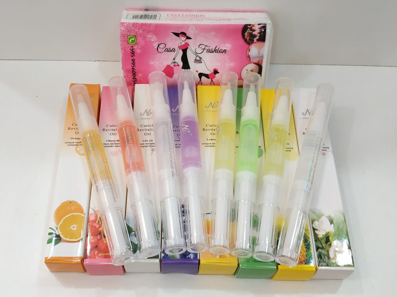 Aceite para cuticula con vitamina