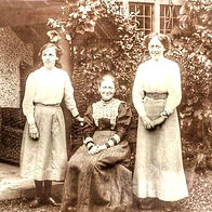 Beatrix with Joan and Norah Moore by Rup