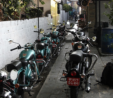 Nepal garage, Nepal tour package, Nepal motorcycle tour, Royal Enfield Nepal, Enduro motorcycle Nepal