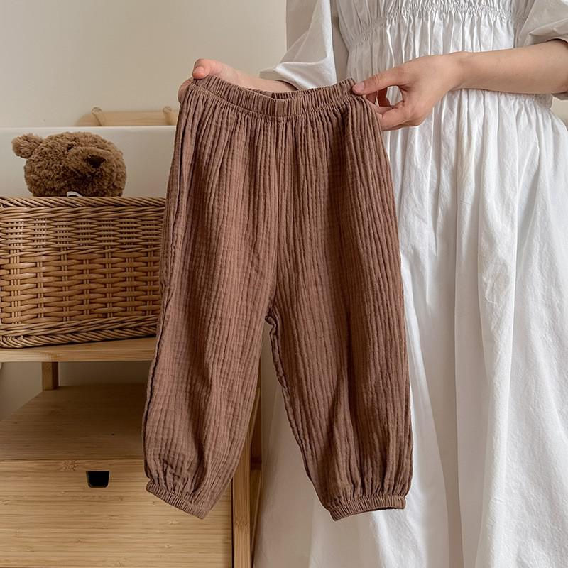 Thumbnail: Kids Summer Anti-Mosquito Harem Pants Lightweight Trousers