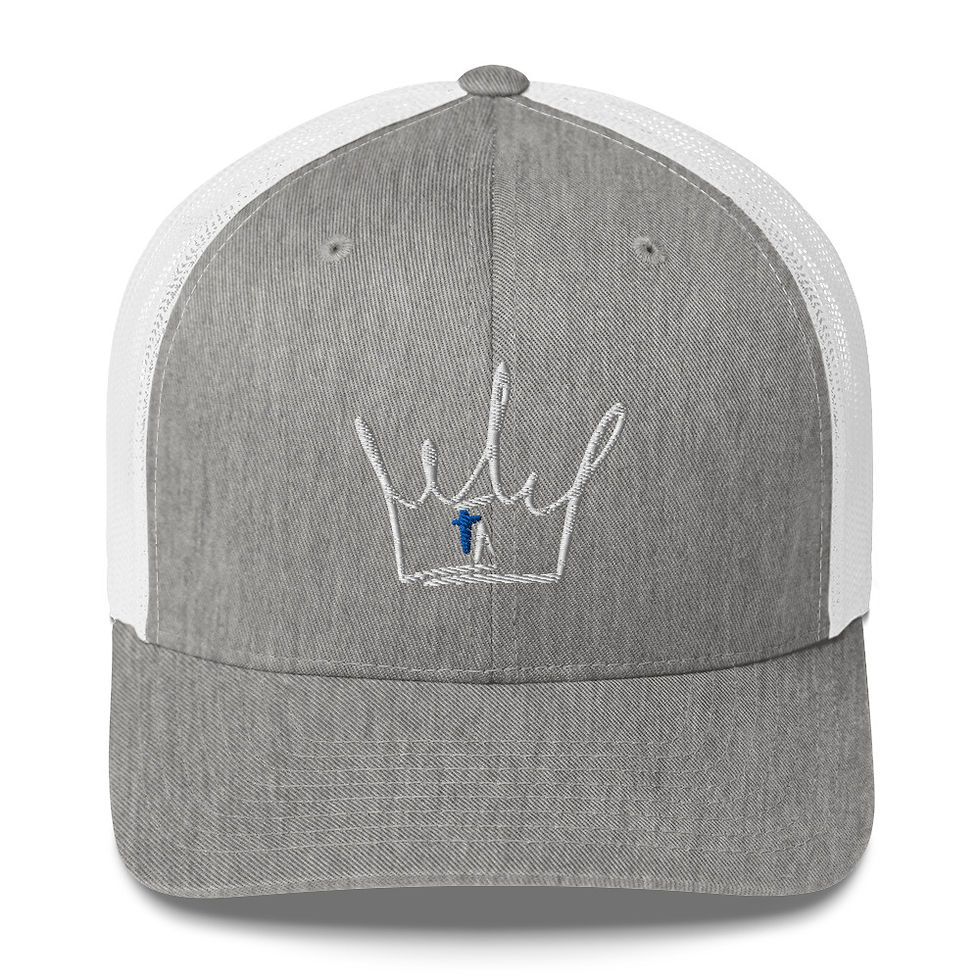FA Crown White Trucker Cap