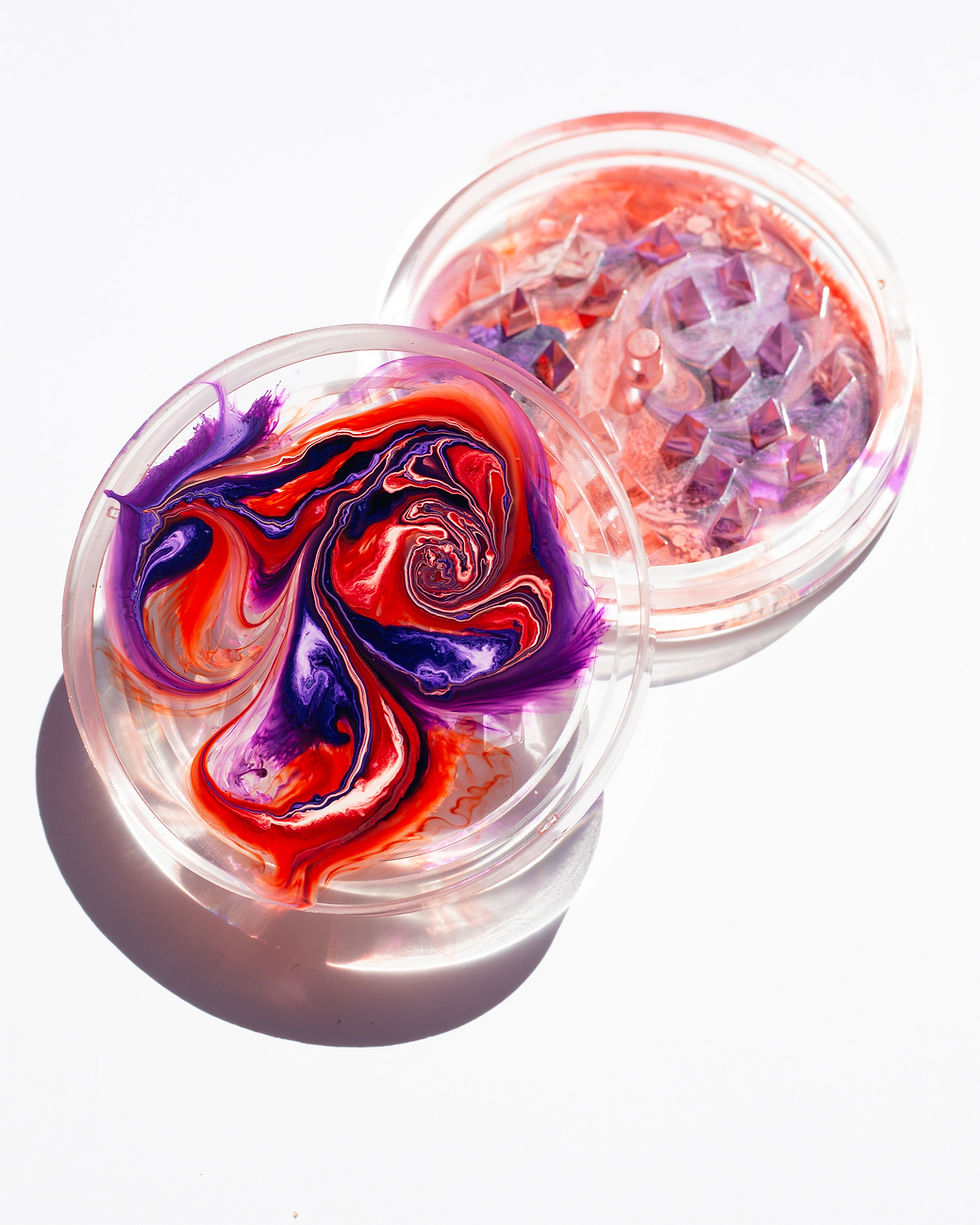 Thumbnail: Galaxy Purple & Red Abstract Grinder