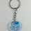 Thumbnail: Blue Circle Holographic Dichroic Keychain