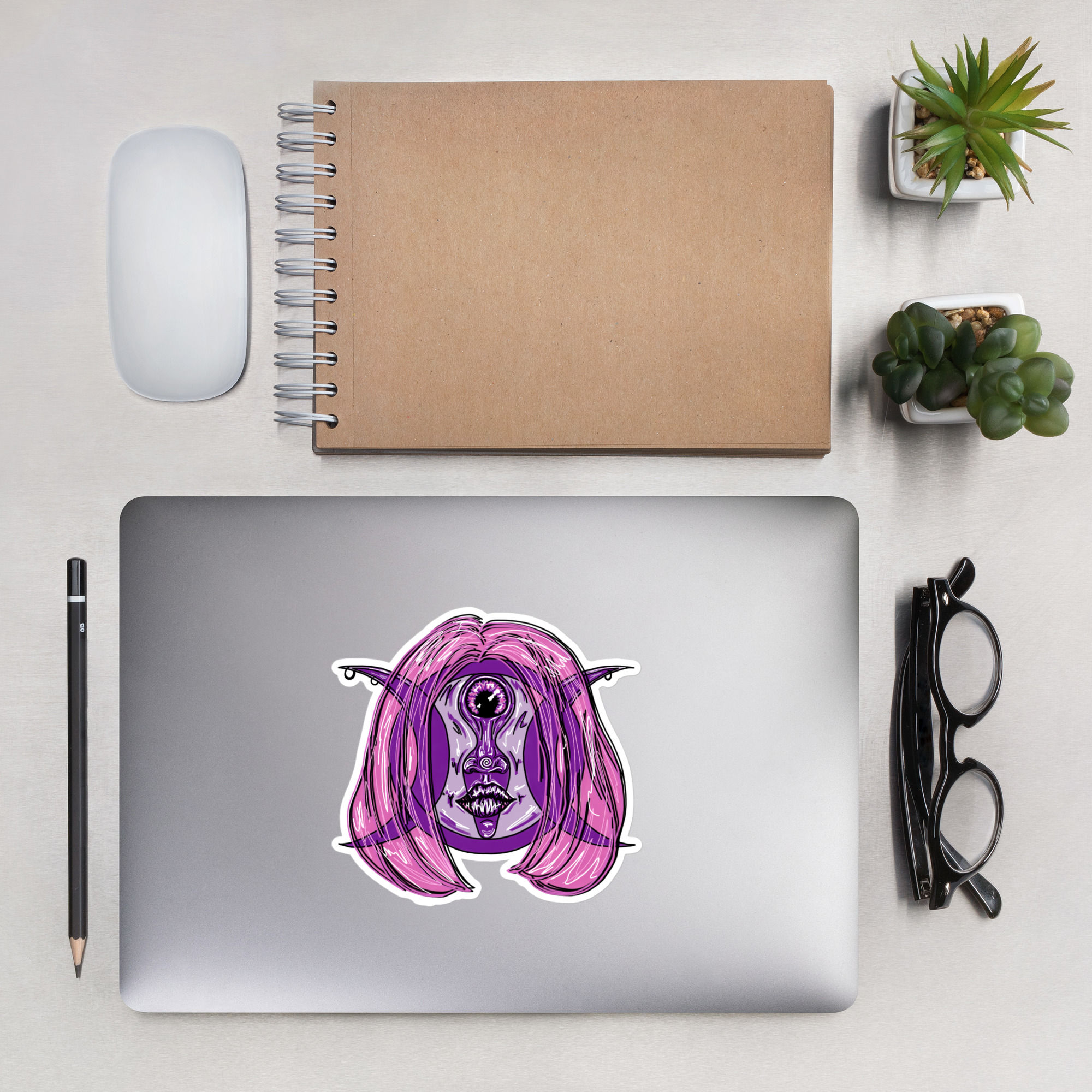 Goddess Cyclop Stickers
