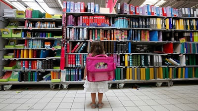 Back-to-school: The big stationery shop