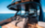 A Nautical Miles_62_ Explorer Stern. Contact us to rent a boat in Miami with captain included.