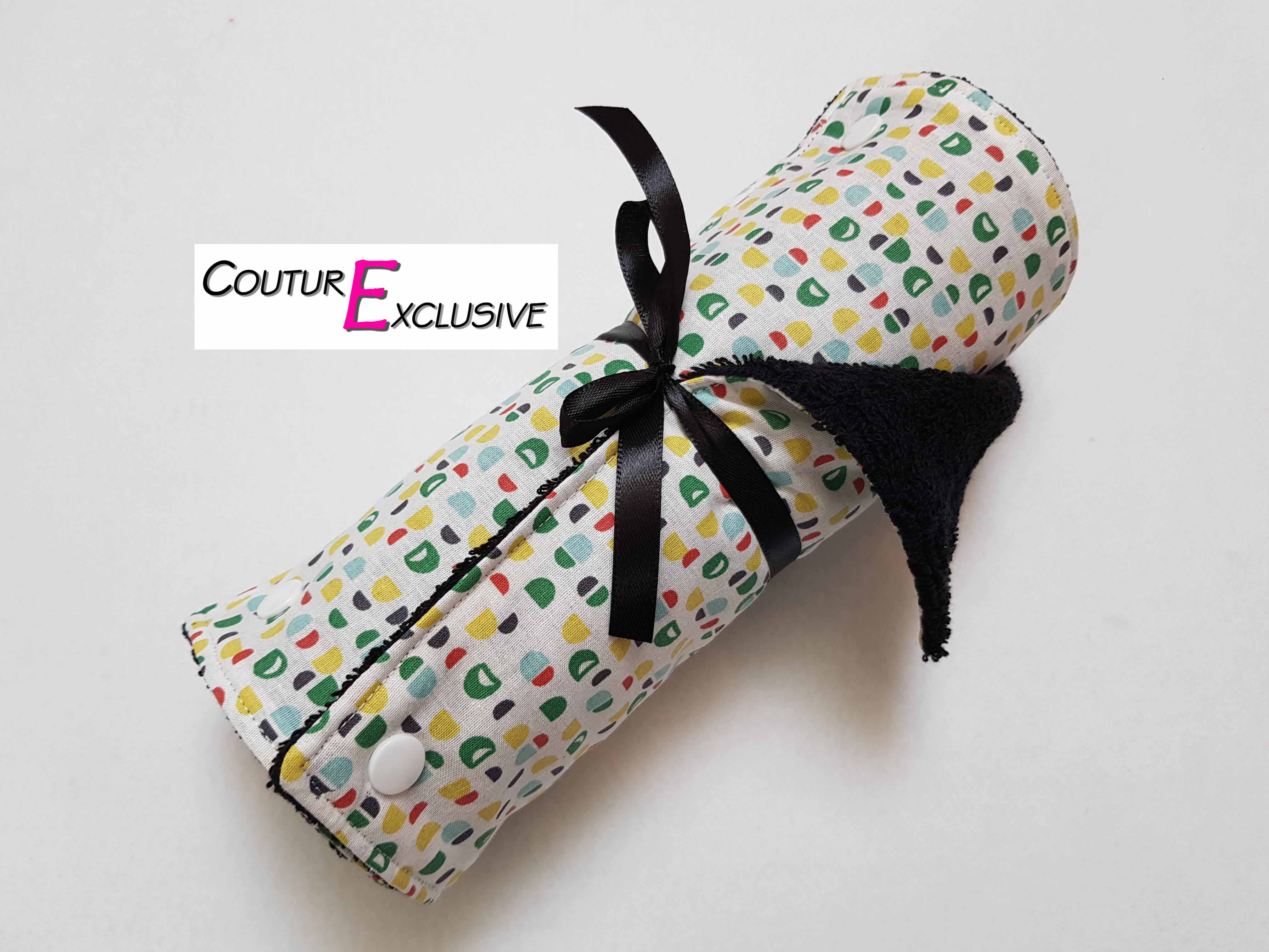 Essuie-tout lavable "formes vives"