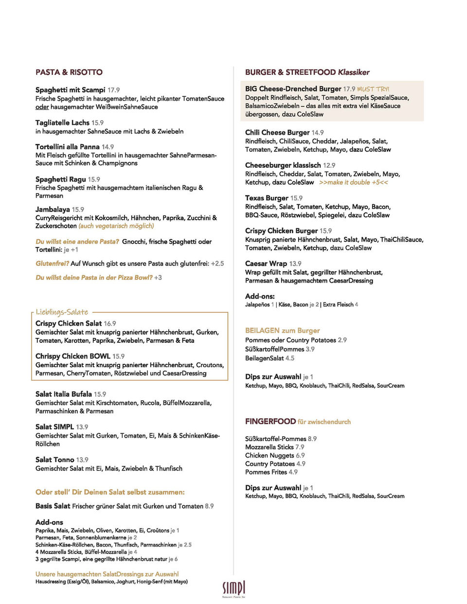 Simpl Frühlingskarte Seite 2