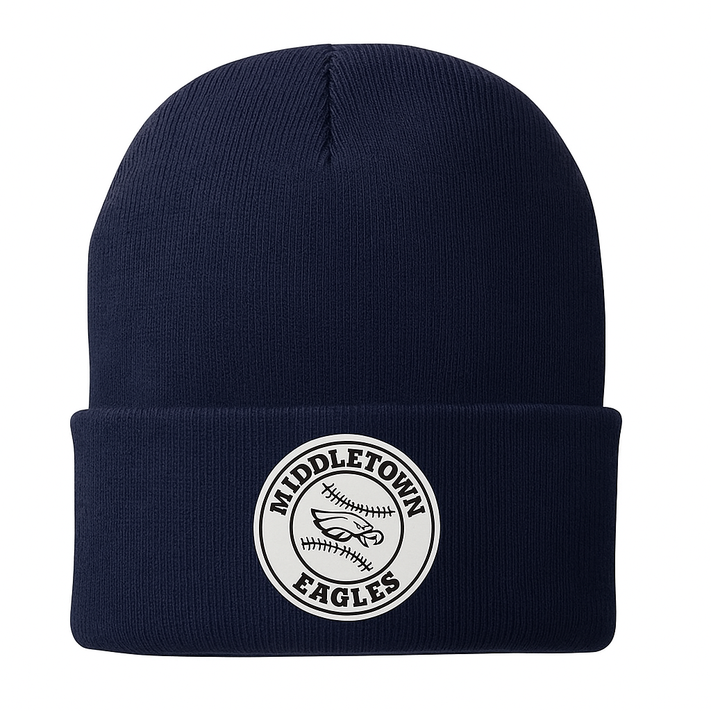 Middletown Eagles Fleece-Lined Knit Cap – Port & Company
