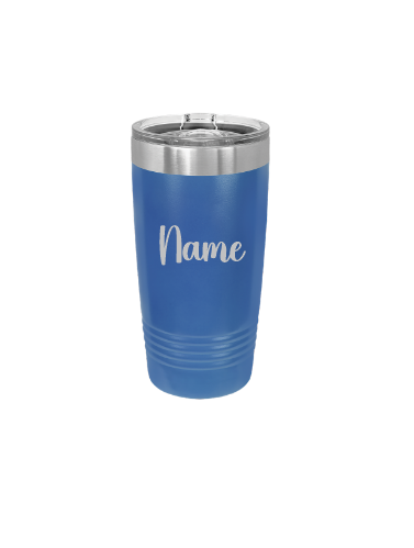 Thumbnail: River Plaza 20 Ounce  Royal Blue Tumbler