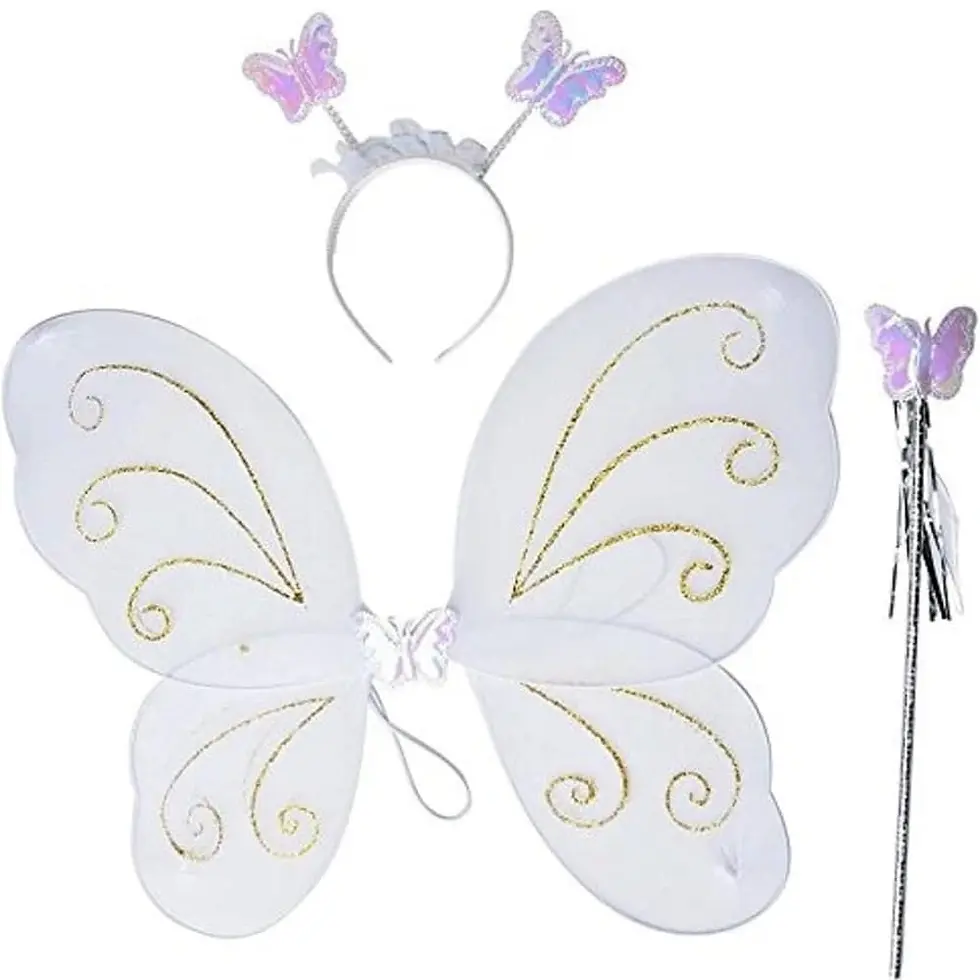 Thumbnail: Lightweight butterfly fairy wings for imaginative play and photoshoots