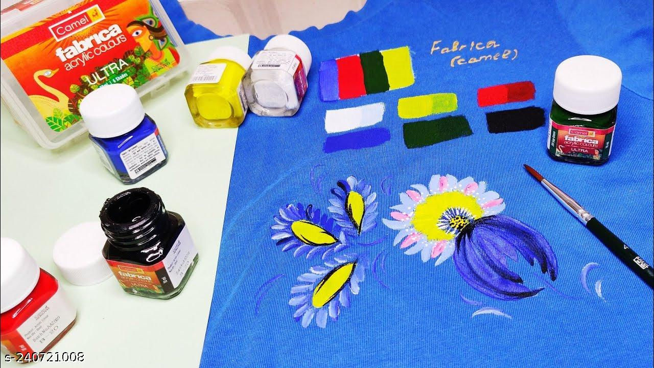 High-quality Camel Fabrica acrylic paint kit, a safe and versatile art supply choice for artists and children