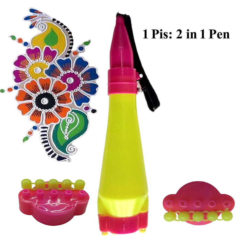 Thumbnail: rangoli making set