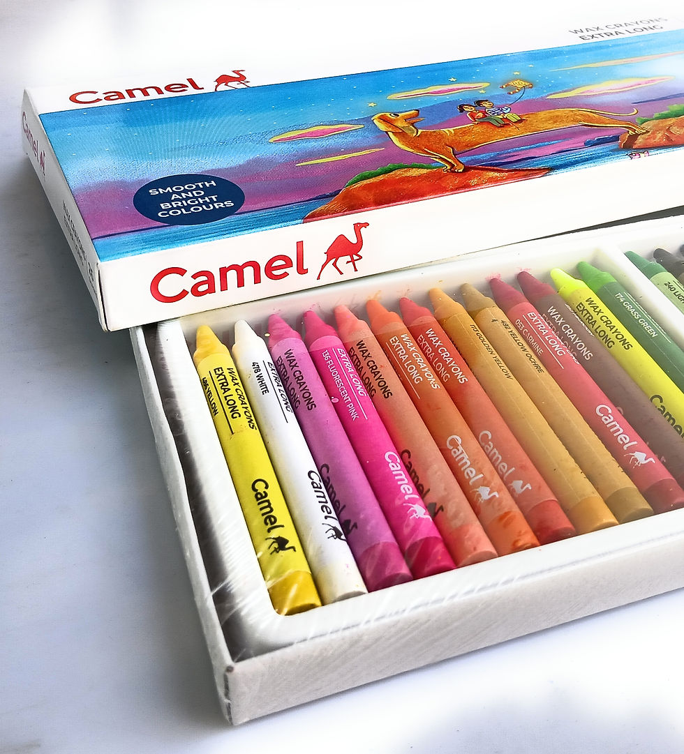 Thumbnail: Wax Crayons Color Camel