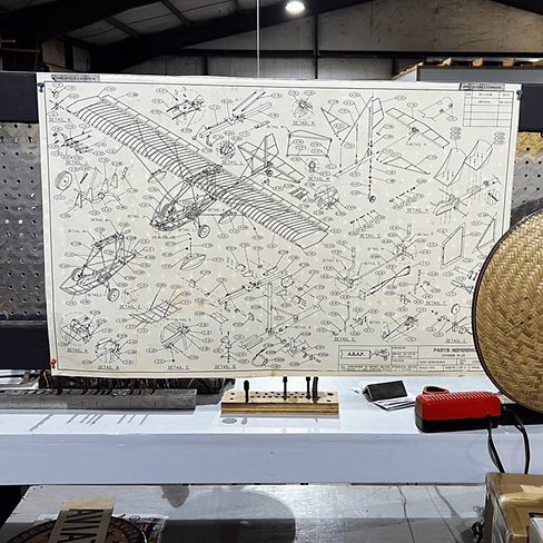 Legacy AIR! Chinook Factory Schematic Drawing of Chinook Light Sport Aircraft.png