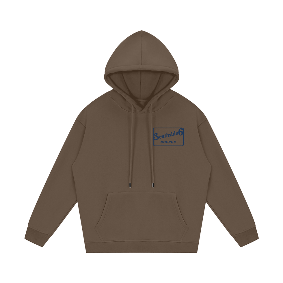 Thumbnail: Classic blue logo Fleece Hoodie