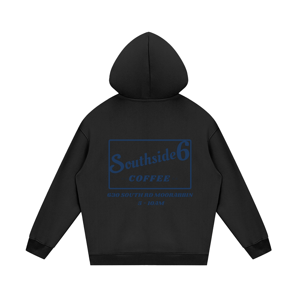 Thumbnail: Classic blue logo Fleece Hoodie