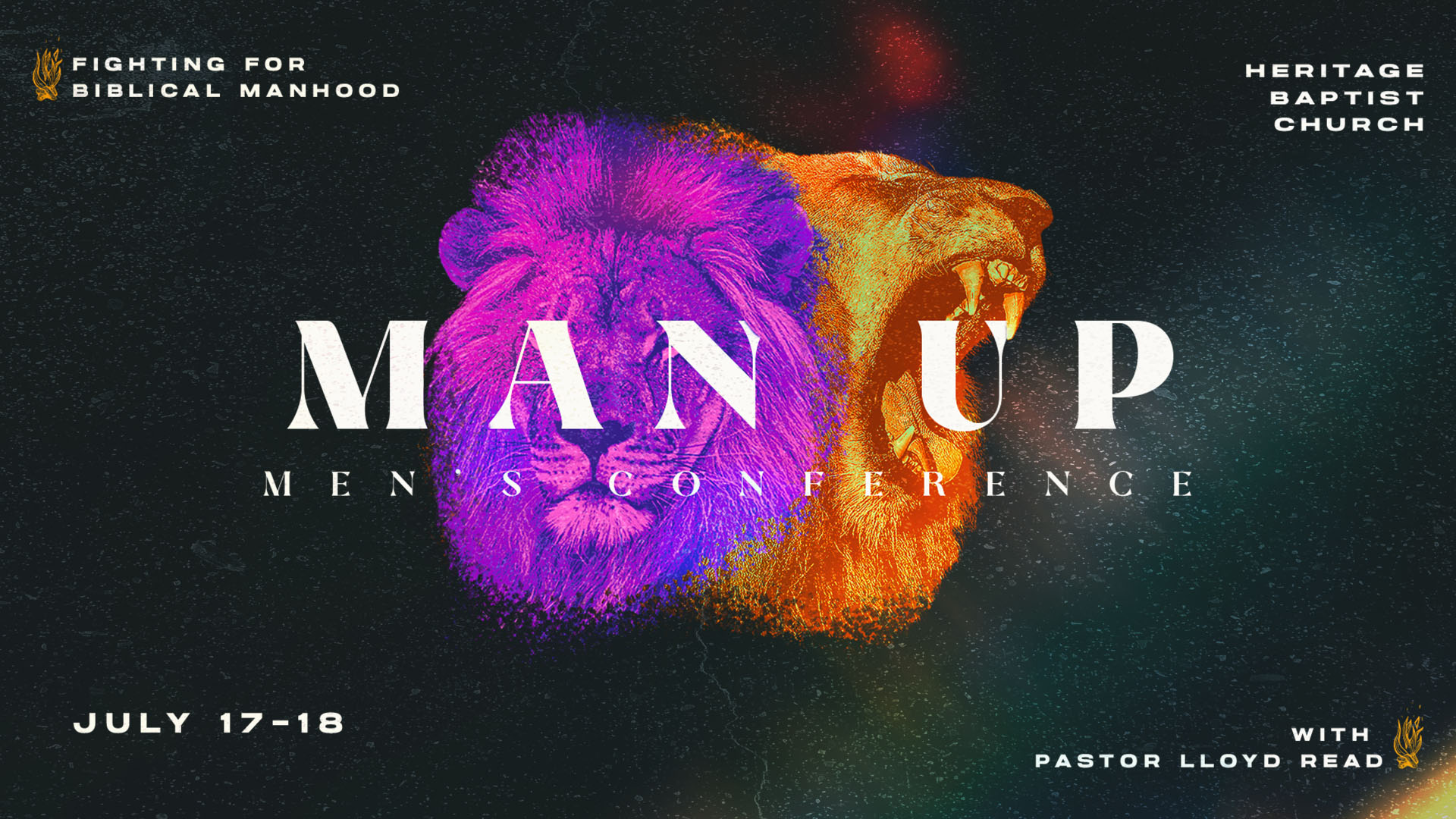 Men's Conference at Heritage Baptist Church
