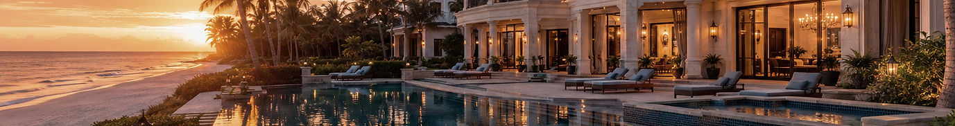 Luxury waterfront home in Naples Florida protected by Gulfshore Estate Watch home watch services