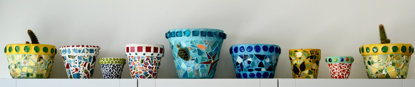 Mixed Size Flower Pots