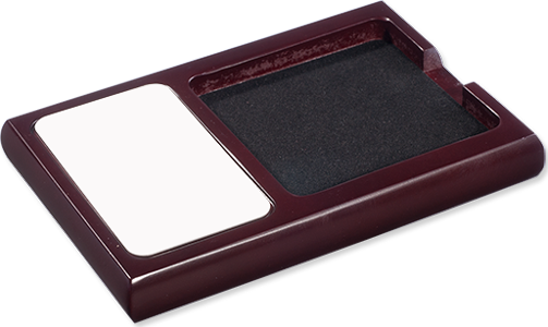 Miniatura: UNI5784 PORTANOTA CAOBA