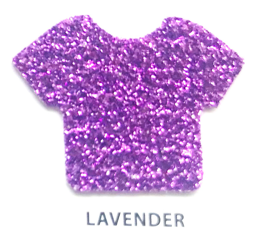 Miniatura: YARDA VINIL TERMICO GLITTER LAVANDER 20" SISER por YARDA