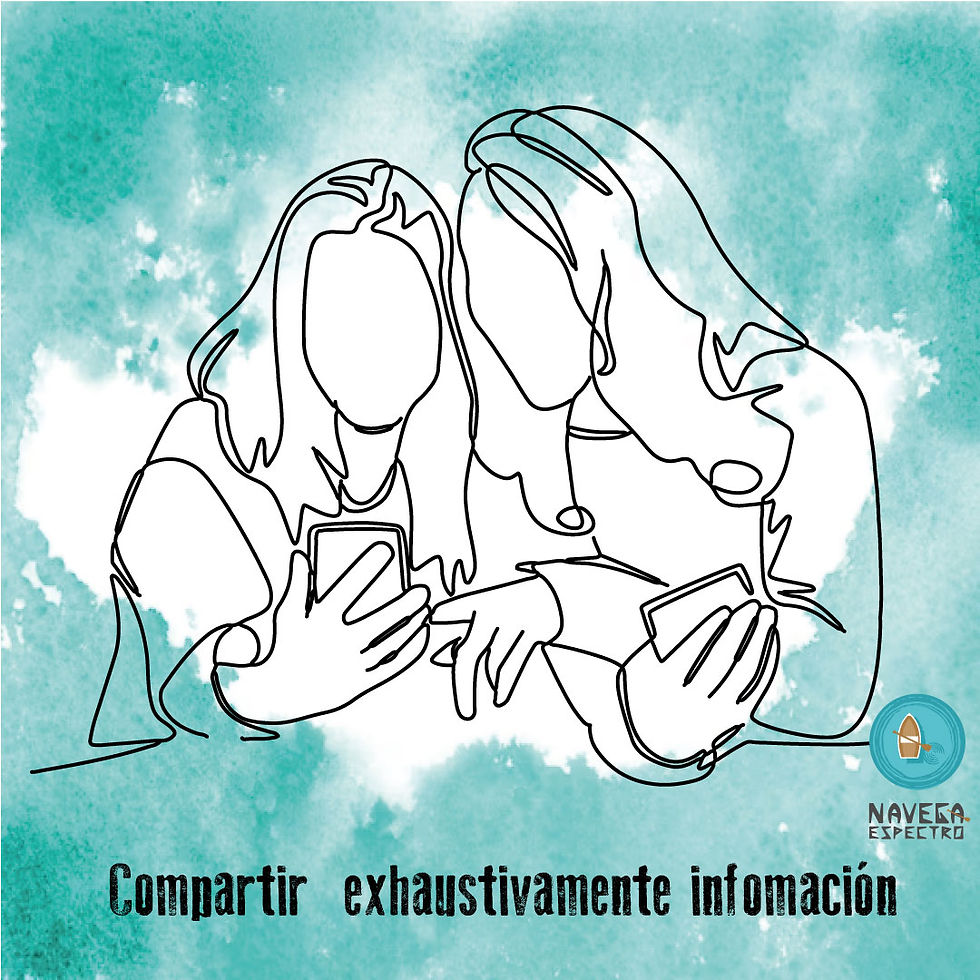 Dos mujeres mirando un celular